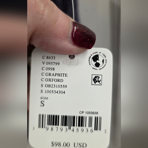 Free People Movement Scout It Out Vest NWT Graphite Oversized Snap Front Small - Picture 4 of 7